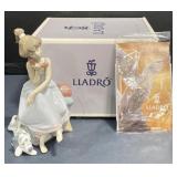 (X) Lladro "Chit Chat Girl" Figurine. (Approx.