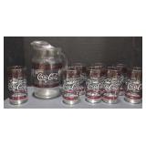 (AM) Vintage Coca Cola Stained Glass Design,