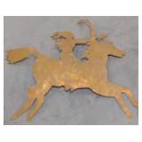 (AM) Vintage Native American Themed Wall Hanging