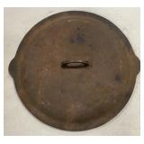 (H) Cast Iron Lid  Appr 14.5 in