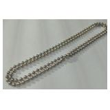 (XX) Sterling Silver 30" Ball Chain Necklace