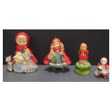 (M) Little Red Riding Hood Figures, Trinket Box