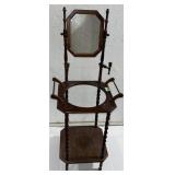 (M) Antique Wash Basin with Mirror  4.2ft