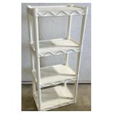 (M) 4-Tier Plastic Storage Shelf  4x1ft