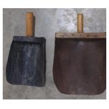 (M) Vintage Metal Scoop Sconces. Largest Measures