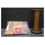 (M) Vintage Akron Spool & Mfg.Co. Number 4 Spool.