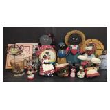 (M) Flat of Black Americana Decor incl. Shot