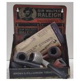 (M) Vtg. Sir Walter Raleigh Advertising Metal