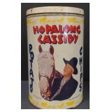(M) Vintage Hopalong Cassidy Potato Chips Tin.