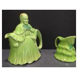 (M) Vintage "Little Old Lady" Pottery Tea Pot.