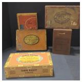 (M) Vintage Tins. Including Van Dyck Cigars,