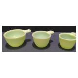 (M) Vintage Jadeite Tab Handle