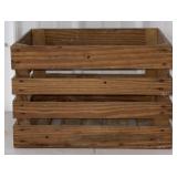 (H) Lot of Wooden Crates. (Approx. Size Range