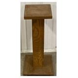 (I)Wooden Square Base LecternApprox 26in tall
