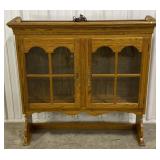 (P)French Style Lighted Buffet Cabinet with