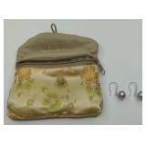 (XX) New Honora Sterling Silver Pearl Earrings