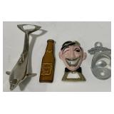(AM)Vintage Novelty Metal Bottle Openers