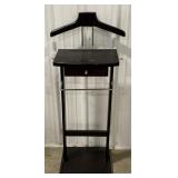 (AV)Wooden Wardrobe Valet Stand Stand is