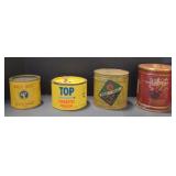 (M) Vintage Tins. Including Velvet Pipe and