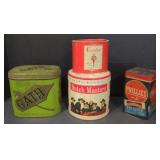 (M) Vintage Tins. Including Phillies Cigars,