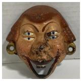 (AM)Vintage Four Eyed Ginger Lady Cast Iron