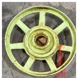 (AM)Vintage Cast Iron Wheel Approx 14in