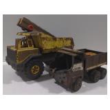(AA) Tonka Dump Truck, along with a Fisher-Price