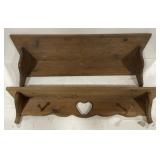 (H) Wood Shelves Appr 5.5x36 inches , 10.5x36