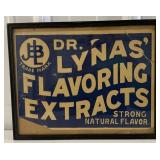 (M) Framed "Dr. Lynas