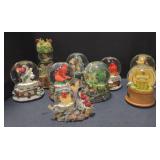 (P) Decorative Music Box Snow Gloves.