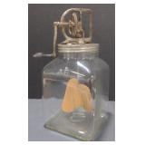 (AM) Vintage Dazey 8 Qt. Butter Churn. Measures