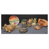 (AM) Western Themed Decorative Items, including a