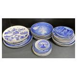 (P)Assorted Danish Commemorative Plates