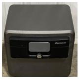 (P)Sentry Safe Lock Box Approx 14x15x15in