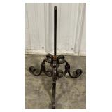 (I) Decorative Metal Base Approx 25in tall