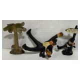 (AM)Vintage Novelty Cast Iron Bottle Openers