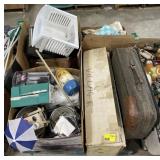 (M) Pallet Of Travel Case, Holiday Deco,