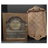 (M) Herbs & Spices Wooden Cabinet (approx 11.5" x