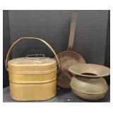 (M) Brass Spittoon (approx 8" x 5"), Aluminum