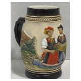 (X) "Hand-painted by Armin Bay" Stein. (Approx.