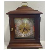 (X) Howard Millar Chiming Mantle Clock w/ Gold