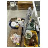 (H) Pallet of Ironing Board, Glassware, & More.