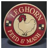 (AM) Circular Leghorn Feed and Mash Advertising
