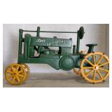 (H) Cast Iron John Deere DP Toy Tracker Appr 17.5