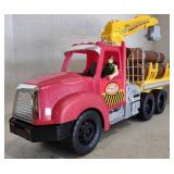 (H) Kid Connection Log Hauler Truck And Worker