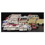 (M) Flat of Ambulance Trucks/Cars (Largest approx