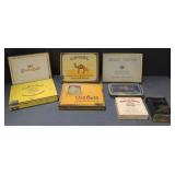 (M) Vintage Tobacco Tins. Including Camel