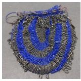 (AM) Vintage Rope Drawn Beaded Coin Purse.