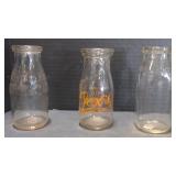 (AM) Vintage Milk Glasses, including Hawthorn