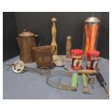 (AM) Vintage Calumet Baking Powder, Brown